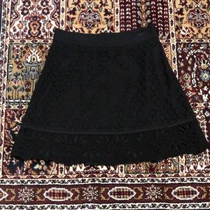 Loft mini weave skirt